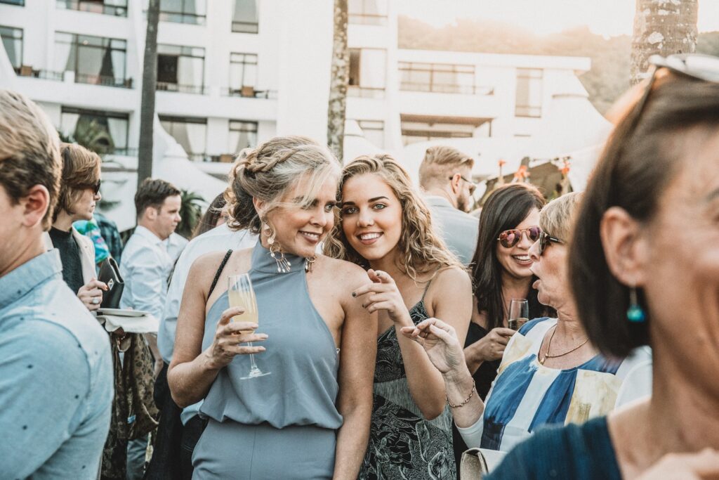 wedding guests
